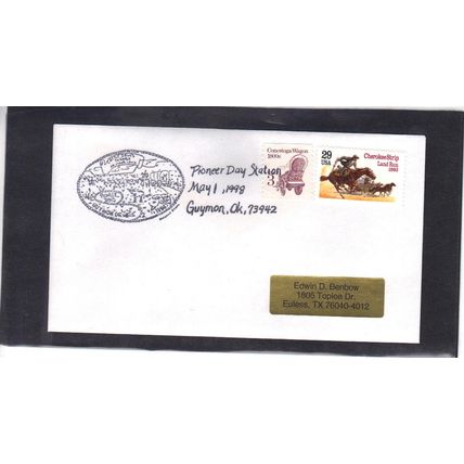 Event Pioneer Day Station Guymon, OK. (Label/A) CV42906
