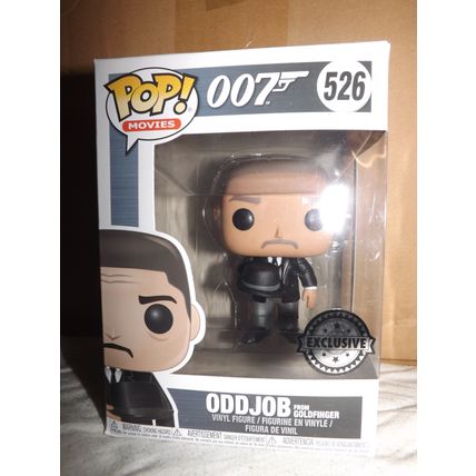 James Bond ODDJOB (throwing hat - Goldfinger) Exclusive Pop #526