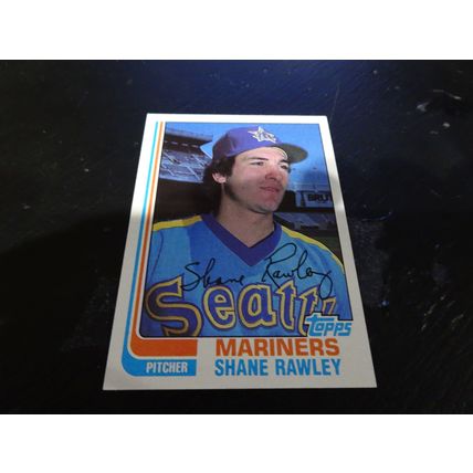1982 Topps Card # 197 Shane Rawley Excellent-Mint (6) Seattle Mariners