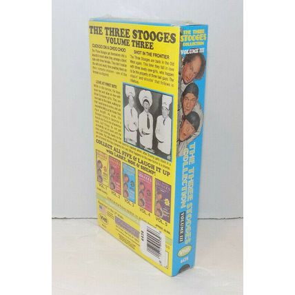 The Three Stooges Collection Volumes III Uncensored Uncut VHS New Sealed