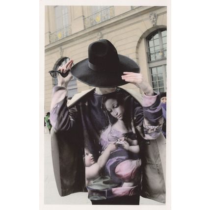 American Religious Fashion Christian Outfit Hat USA Photo Postcard