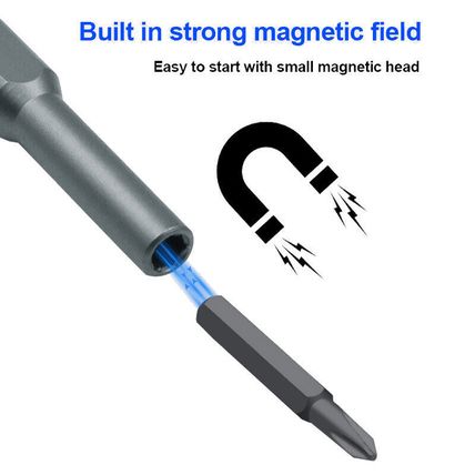 63 in 1 Precision Screwdriver Set Hex Torx Star Computer Pc Phone Repair Tools