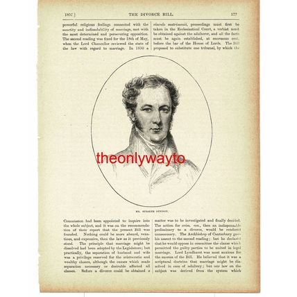 Mr Speaker, Evelyn Denison, British Politician, Book Illustration (Print), c1895