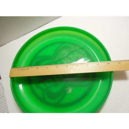 Green JA-RU Rad Flyer Gripper Frisbee 180 Grams Competition Disc 10.25" Wide