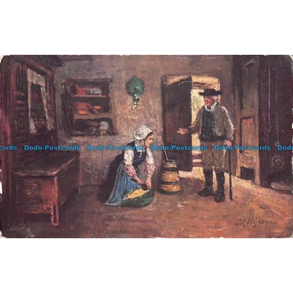 R090862 Chicoree Arlatte. Oilette. Collection Villes de France. Tuck