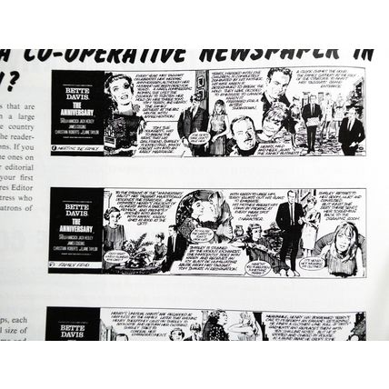 ANNIVERSARY, The (1968) vintage UK Pressbook ***Bette Davis***
