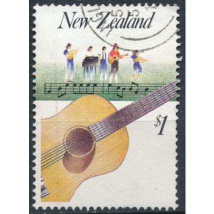 Music: $1 - New Zealand 1986 - F H - SG 1410