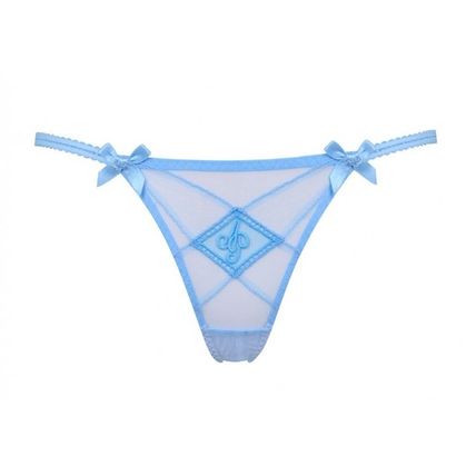AGENT PROVOCATEUR Casper Powder Blue Thong BNWT