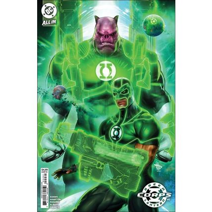Green Lantern Corps (2025) #2 DC Comics Wilkins Cardstock Cover KILOWOG ALL IN