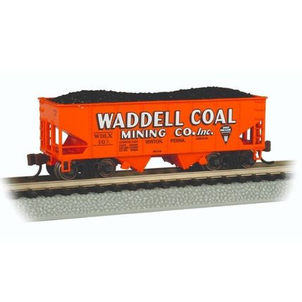 Bachmann USA 19561 USRA 55-Ton 2-Bay Hopper Waddell Coal #103 N Gauge - NEW