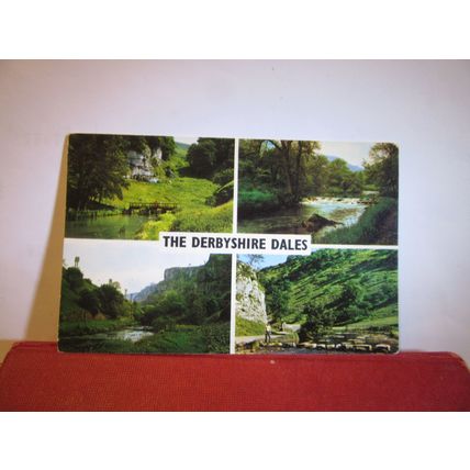 multiview, THE DERBYSHIRE DALES . unused postcard PLC16661 =