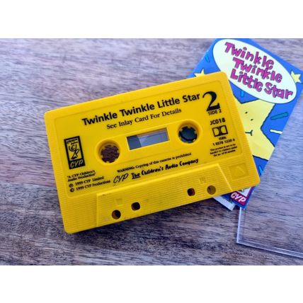 Children's Music Songs Audio Cassette Tape, CYP Music 1990s Britain Retro