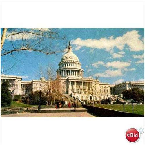1960's U.S. Capitol Building, Washington, D.C.