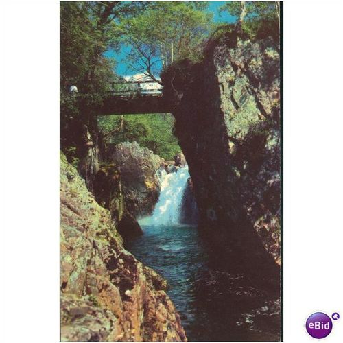 GB Postcard - Lower Falls Of Nevis, Glen Nevis, Scotland