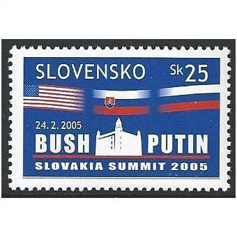 Mi 507: Slovakia Summit (Russia and the United States of America), Bratislava.