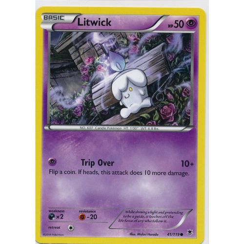 Pokemon XY Phantom Forces - #41/119 - Litwick