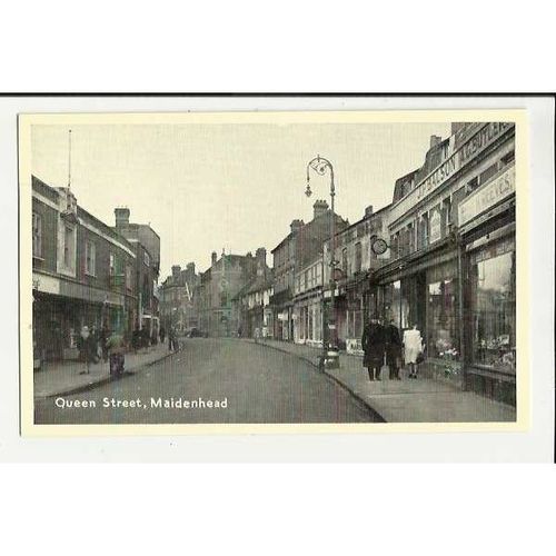 Berkshire MAIDENHEAD Queen Street Postcard by TVAP (1249)