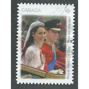 CAN 2011 (P) (S/A) 'ROYAL WEDDING' FINE USED (EBID38-288)