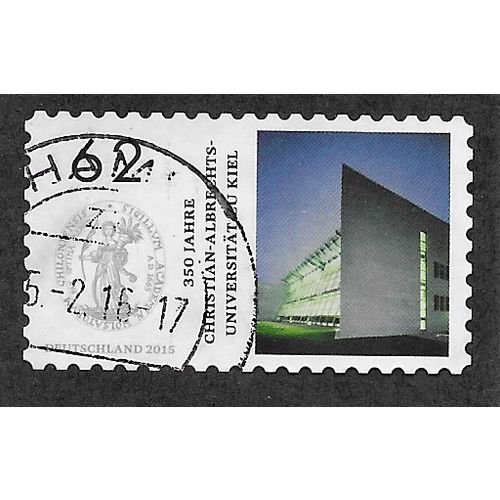 GER 2015 €0.62 '350TH ANN OF KIEL UNIVERSITY' FINE USED (EBID60-810)