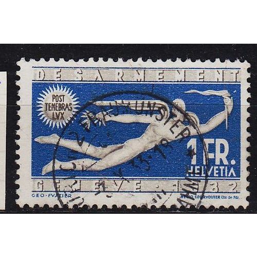 SCHWEIZ SWITZERLAND [1932] MiNr 0255 ( O/used )