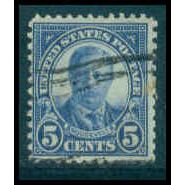 Used 637 5c Theodore Roosevelt Average Plus M09230