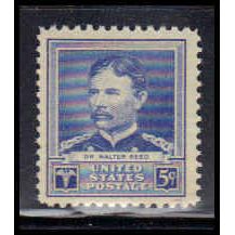 877 5c Dr. Walter Reed Fine MNH KA4184