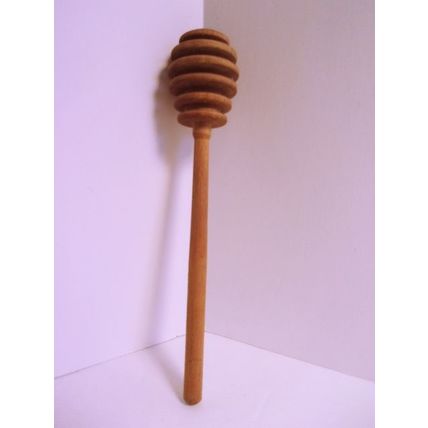 Vintage 6" Wood Honey Dipper