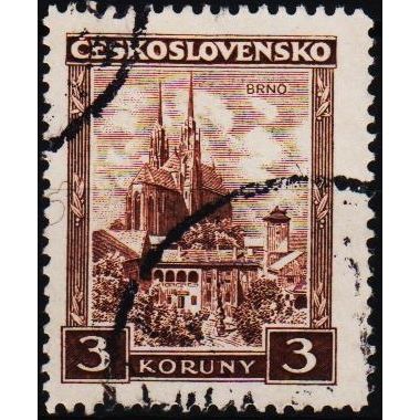 Czechoslovakia. 1929 3k S.G.298 Used