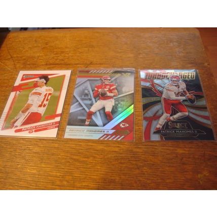 2020 & 2021, 3-Premium Cards, Patrick Mahomes