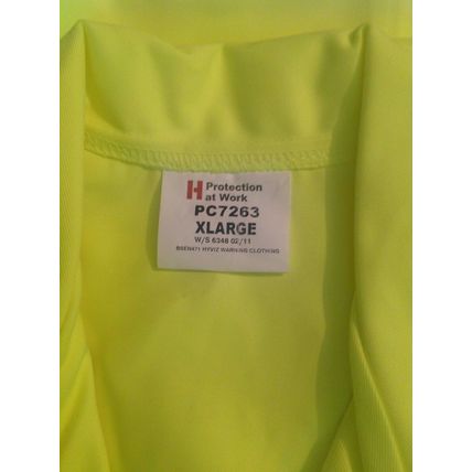 Unisex Hi Viz Lab Coat Laboratory Coat Warehouse Coat Factory Jacket BNIP
