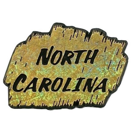North Carolina Prism Fridge Magnet