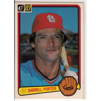 1983 Donruss baseball card 278 Darrell Porter