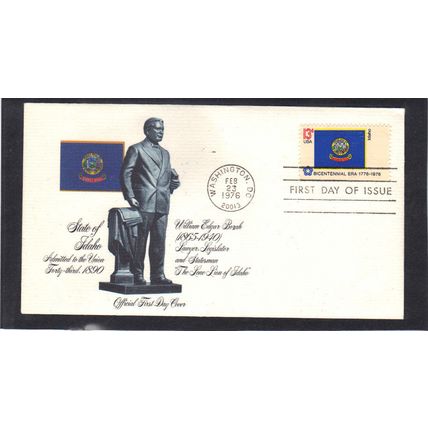 FDC Fleetwood 1675 13c Idaho (Cachet-U/A) CV39201