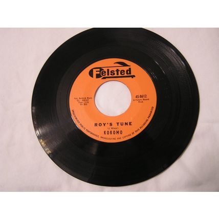 Kokomo 45-ASIA MINOR/ROY'S TUNE James Wisner