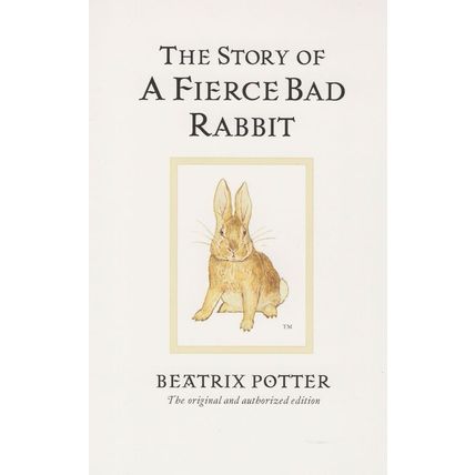 The Story of A Fierce Bad Rabbit Beatrix Potter Book Postcard