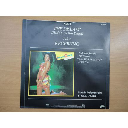Irene Cara 1984 12" Single The Dream (Hold On To Your Dream) b/w Receiving