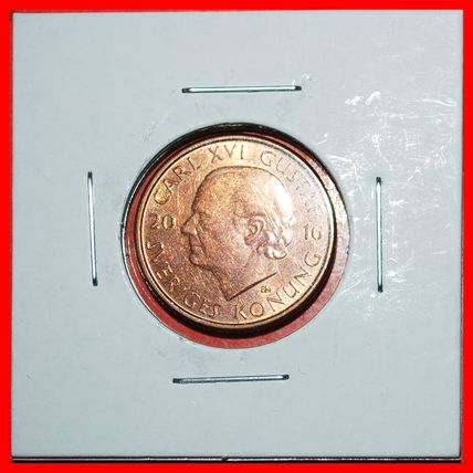 NETHERLANDS (2016-2020): SWEDEN ★ 2 CROWNS 2016 MINT LUSTRE★LOW START★NO RESERVE