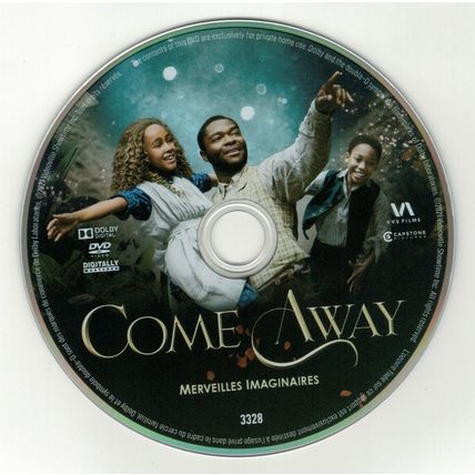 Come Away (DVD disc) 2020 Angelina Jolie, Michael Caine, David Oyelowo