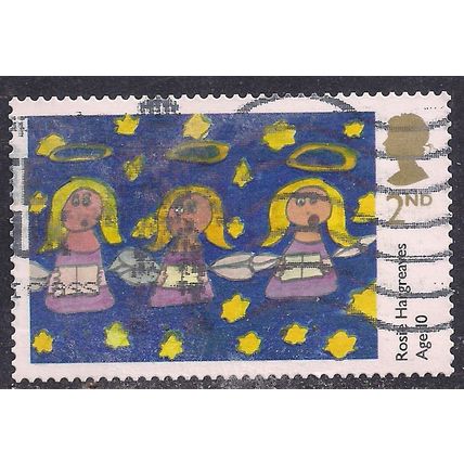 GB 2013 QE2 2nd Christmas Childrens Christmas SG 3550 used ( C1236 )