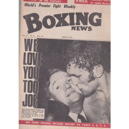 BOXING NEWS 19 Mar 1971 - Bugner Beats Cooper, Big fight Special