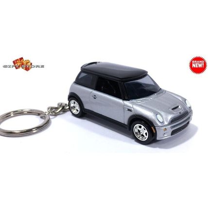 RARE KEYCHAIN SILVER BLACK BMW NEW MINI COOPER CUSTOM Ltd EDITION GREAT GIFT