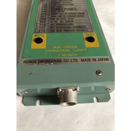 MIYACHI RX-100A, HONDA MONITOR UNIT DISPLAY E01-E12 CODE,FB