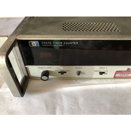 HEWLETT-PACKARD 5327A TIMER COUNTER, 115/230VAC,CH