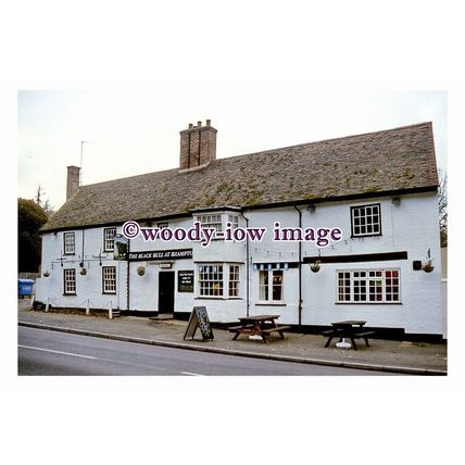 pu1223 - The Black Bull Pub , Brampton , Cambridgeshire - print 6x4