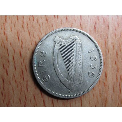 Ireland 1939 1/- Shilling Coin