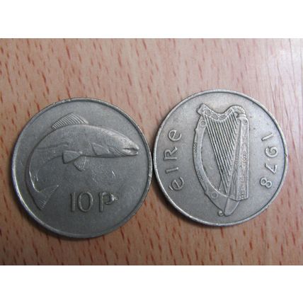 Ireland 1978 10p Coin