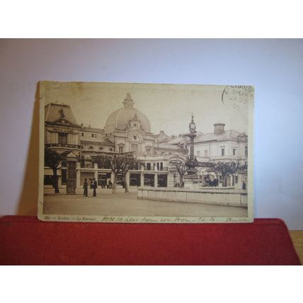 LE KURSAAL, GENEVA, SWITZERLAND used antique postcard 1906 pm =