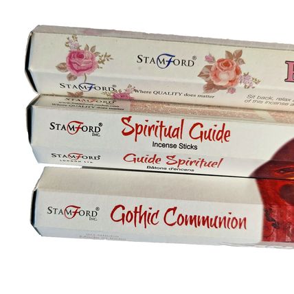 3 tubes of incessance sticks Jasmine, Dark Musk, Floral all new Clearing stock