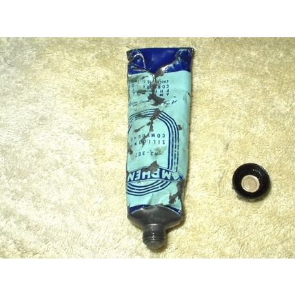 vtg amphenol # 53-307 silicone compound 1 oz tube rare