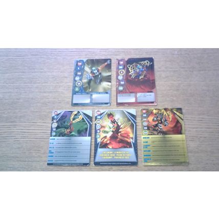 BAKUGAN BATTLE BRAWLERS Trading Cards Lot